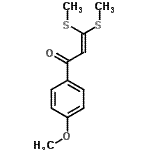 CAS#: 33868-76-7， 1-(4-Methoxyphenyl)-3,3-Bis(Methylsulfanyl)-2-Propen-1-One