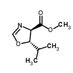 CAS#: 339034-76-3， Methyl (4R,5S)-5-Isopropyl-4,5-Dihydro-1,3-Oxazole-4-Carboxylate
