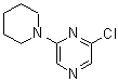 结构式 CAS# 343856-62-2, 2-氯-6-(1-哌啶基)吡嗪