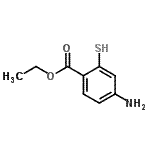 CAS 登录号：345910-57-8， 乙基4-氨基-2-巯基苯甲酸酯