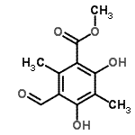 CAS#: 34874-76-5， Methyl 3-Formyl-4,6-Dihydroxy-2,5-Dimethylbenzoate