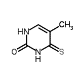 CAS 登录号：35455-79-9， 5-甲基-4-硫代-3,4-二氢-2(1H)-嘧啶酮