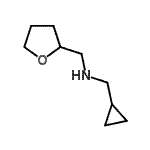 结构式 CAS# 356539-57-6, 1-环丙基-N-(四氢-2-呋喃基甲基)甲胺