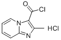 结构式 CAS# 35726-81-9, 2-甲基咪唑并[1,2-a]吡啶-3-甲酰氯盐酸盐