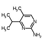 CAS 登录号：35733-55-2， 4-异丙基-5-甲基-2-嘧啶胺