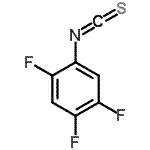 结构式 CAS# 362690-53-7, 1,2,4-三氟-5-异硫氰酸基苯