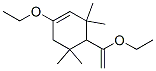 CAS 登录号：36306-86-2， 1-乙氧基-4-(1-乙氧基乙烯基)-3,3,5,5-四甲基环己烯