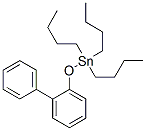 结构式 CAS# 3644-37-9, 三丁基-(2-苯基苯氧基)锡