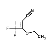 CAS#: 367-41-9， 2-Ethoxy-3,3-Difluoro-1-Cyclobutene-1-Carbonitrile