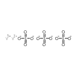 CAS 登录号：36907-42-3， 钒(3+)硫酸盐(2:3)