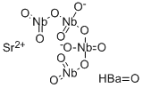 结构式 CAS# 37185-09-4, 氧化铌锶钡