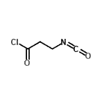 CAS 登录号：3729-19-9， N-(氧代亚甲基)-beta-丙氨酰氯