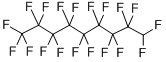structure of CAS# 375-94-0, 1H-Perfluorononane