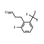 CAS#: 376641-14-4， 3-[2-Fluoro-6-(Trifluoromethyl)Phenyl]Propanal