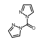 CAS 登录号：37868-93-2， 二-1H-吡唑-1-基甲酮