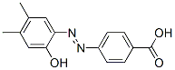结构式 CAS# 3810-51-3, 4-[2-(3,4-二甲基-6-氧代-1-环己-2,4-二烯亚基)肼基]苯甲酸