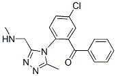 CAS#: 38150-32-2， [5-Chloro-2-[3-Methyl-5-(Methylaminomethyl)-1,2,4-Triazol-4-Yl]Phenyl]-Phenylmethanone