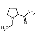 结构式 CAS# 381670-32-2, 1-乙基脯氨酰胺