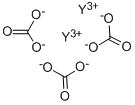 结构式 CAS# 38245-39-5, 碳酸钇