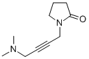 CAS#: 3854-02-2， 1-(4-Dimethylamino-But-2-Ynyl)-Pyrrolidin-2-One