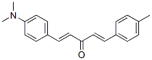 CAS 登录号：38552-36-2， (1E,4E)-1-(4-二甲基氨基苯基)-5-(4-甲基苯基)戊-1,4-二烯-3-酮
