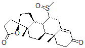 CAS#: 38753-75-2， (7R,8R,9S,10R,13S,14S,17R)-10,13-Dimethyl-7-Methylsulfinylspiro[2,6,7,8,9,11,12,14,15,16-Decahydro-1H-Cyclopenta[a]Phenanthrene-17,5'-Oxolane]-2',3-Dione