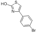 结构式 CAS# 3884-34-2, 4-(4-溴苯基)-2-羟基-噻唑