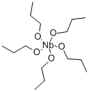 结构式 CAS# 38874-17-8, 丙氧化铌