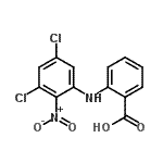 CAS#: 39191-27-0， 2-[(3,5-Dichloro-2-Nitrophenyl)Amino]Benzoic Acid