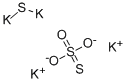 结构式 CAS# 39365-88-3, 钾碱