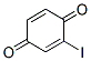 结构式 CAS# 3958-83-6, 2-碘环己-2,5-二烯-1,4-二酮