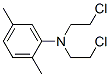 CAS 登录号：39643-98-6， N,N-二(2-氯乙基)-2,5-二甲基-苯胺