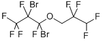 结构式 CAS# 396716-51-1, 1,2-二溴五氟丙基 2,2,3,3-四氟丙基醚