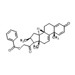 CAS#: 39780-55-7， (16beta)-17-Hydroxy-16-Methyl-3,20-Dioxopregna-1,4,9(11)-Trien-21-Yl Benzoate