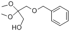 structure of CAS# 40166-30-1, 3-Benzyloxy-2,2-Dimethoxy-Propan-1-Ol;3-BENZYLOXY-2,2-DIMETHOXY-PROPAN-1-OL;3-Benzyloxy-2,2-Dimethoxy-1-Propanol