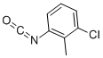 结构式 CAS# 40397-90-8, 3-氯-2-甲基苯基异氰酸酯