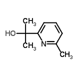 CAS 登录号：40472-92-2， 2-(6-甲基-2-吡啶基)丙-2-醇