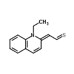 CAS#: 404850-72-2， (2E)-(1-Ethyl-2(1H)-Quinolinylidene)Ethanethial