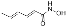structure of CAS# 4076-62-4, 2,4-Hexadienohydroxamic acid;N-Hydroxyhexa-2,4-Dienamide;(2E,4E)-Hexa-2,4-Dienehydroxamic Acid;Hexa-2,4-Dienehydroxamic Acid