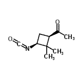 CAS#: 410069-62-4， 1-[(1R,3S)-3-Isocyanato-2,2-Dimethylcyclobutyl]Ethanone