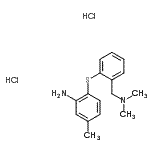 CAS#: 411208-45-2， 2-({2-[(Dimethylamino)Methyl]Phenyl}Sulfanyl)-5-Methylaniline Dihydrochloride