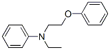 CAS 登录号：41378-51-2， N-乙基-N-(2-苯氧基乙基)苯胺