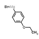 结构式 CAS# 41842-30-2, 溴(4-乙氧基苯基)镁