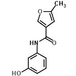 CAS#: 423735-72-2， N-(3-Hydroxyphenyl)-5-Methyl-3-Furamide