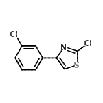 CAS#: 42444-98-4， 2-Chloro-4-(3-Chlorophenyl)Thiazole