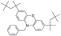 CAS#: 42460-67-3， 10-Benzyl-3,7-Bis(1,1,3,3-Tetramethylbutyl)-10H-Phenothiazine