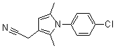 CAS#: 42780-48-3， 2-[1-(4-Chlorophenyl)-2,5-Dimethyl-Pyrrol-3-Yl]Acetonitrile