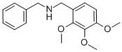 结构式 CAS# 436086-80-5, 苄基-(2,3,4-三甲氧基-苄基)-胺