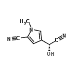 CAS#: 437709-71-2， 4-[(R)-Cyano(Hydroxy)Methyl]-1-Methyl-1H-Pyrrole-2-Carbonitrile