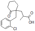 CAS#: 4418-45-5， 1-(2-Chlorobenzyl)-alpha-Methyl-2-Oxocyclohexanepropionic Acid